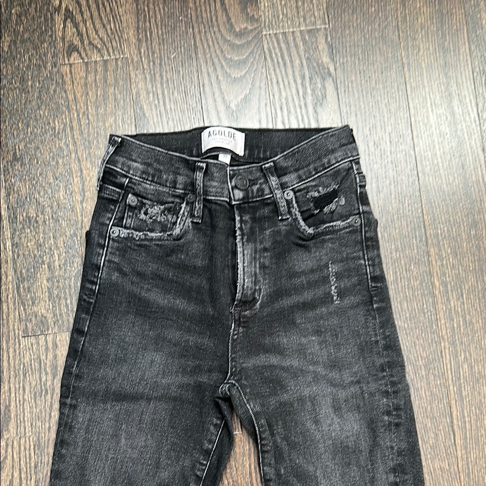 AGOLDE Black Denim Jeans